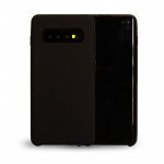 Wholesale Galaxy S10+ (Plus) Slim Silicone Hard Case (Black)